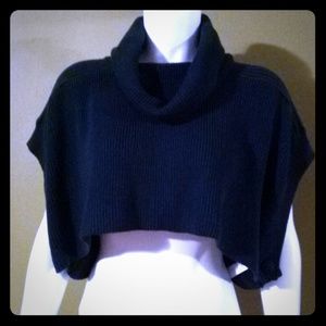 MEMO •Cropped "Turtle-knit" sweater NWT! (OS)